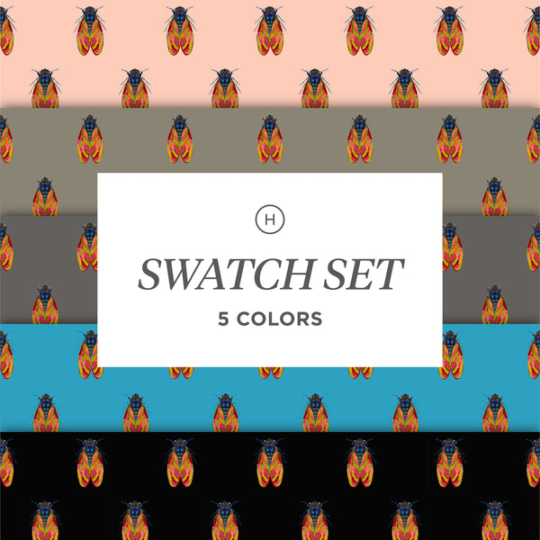 17 Years Art Wallpaper Swatch Set (5 colors)