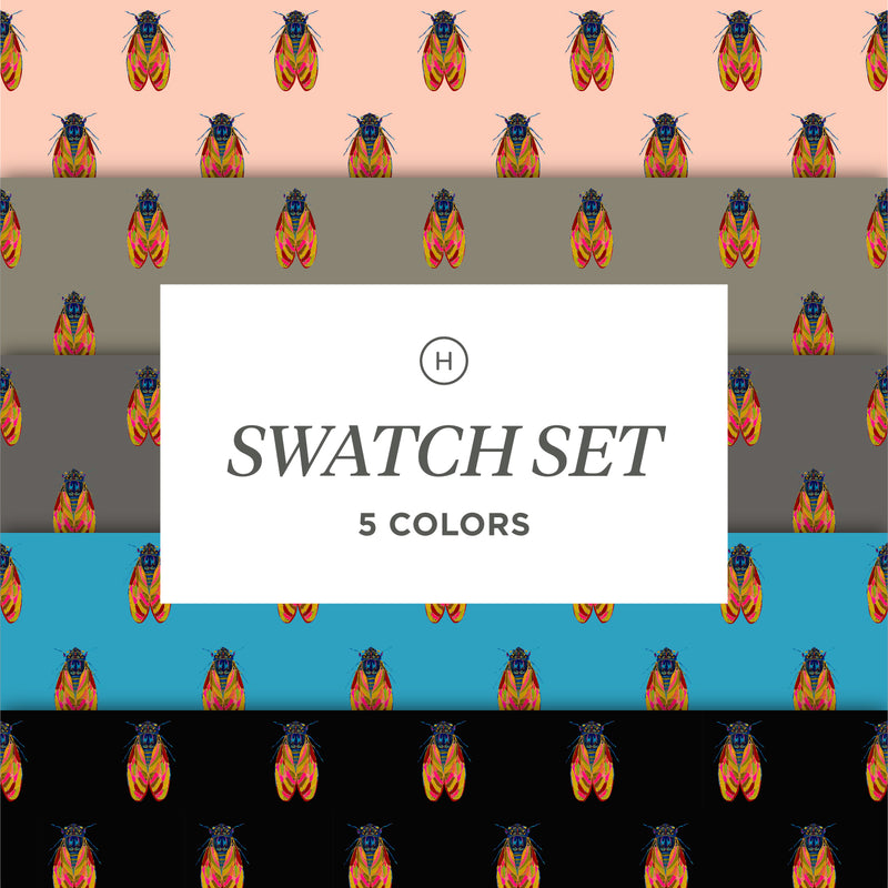 17 Years Art Wallpaper Swatch Set (5 colors)