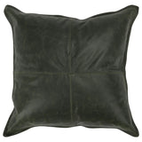 Leather Pillow- 22 x 22"