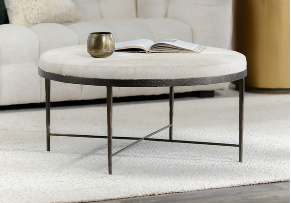 Bose Hide 36" Round Cocktail Table