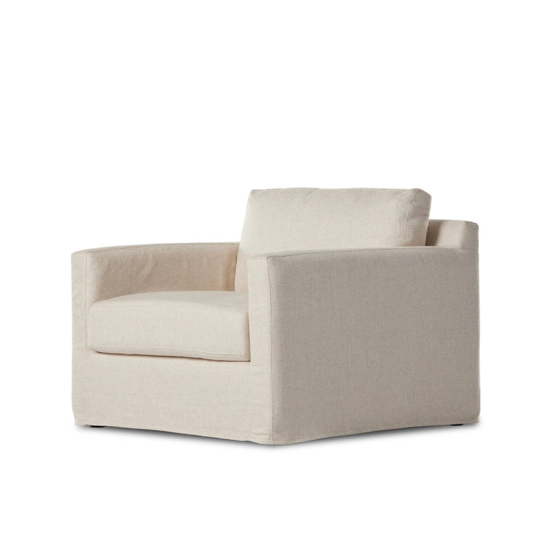 Hampton Slipcover Chair + Swivel Chair